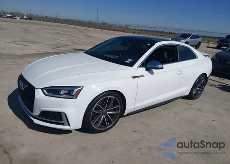 2018 Audi S5 3.0T Premium Plus from USA, damaged, VIN WAUP4AF53JA002376